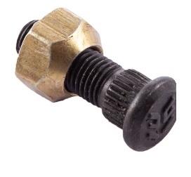 WHEEL STUD & NUT - FRONT (35X11.7X1.25MM)