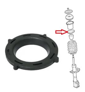 SHOCK TOP MOUNTING DAMPER COIL SPRING - FRONT