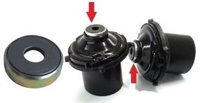 SHOCK TOP MOUNTING BEARING - FRONT